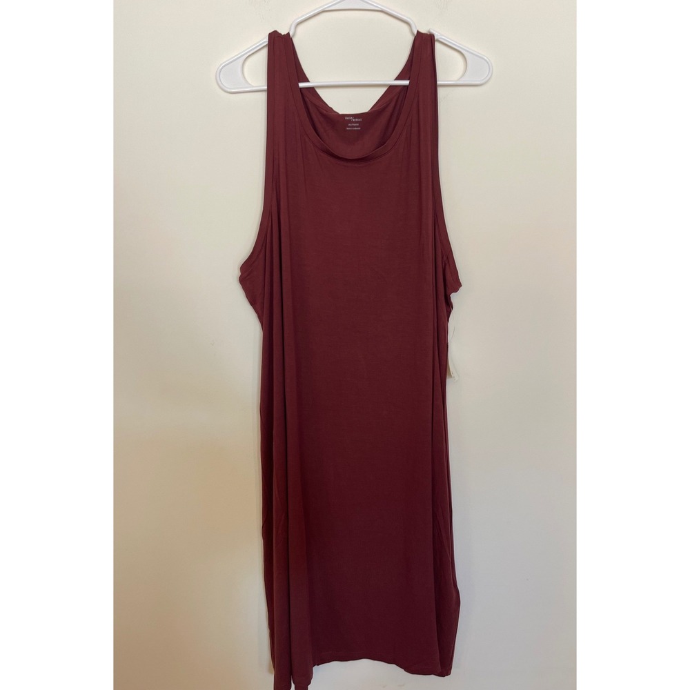 NWT Daily Ritual Tank Dress Comfy Casual Loungewear Plus Size XXL